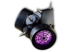Spiked Cyber Goth Gas Mask
