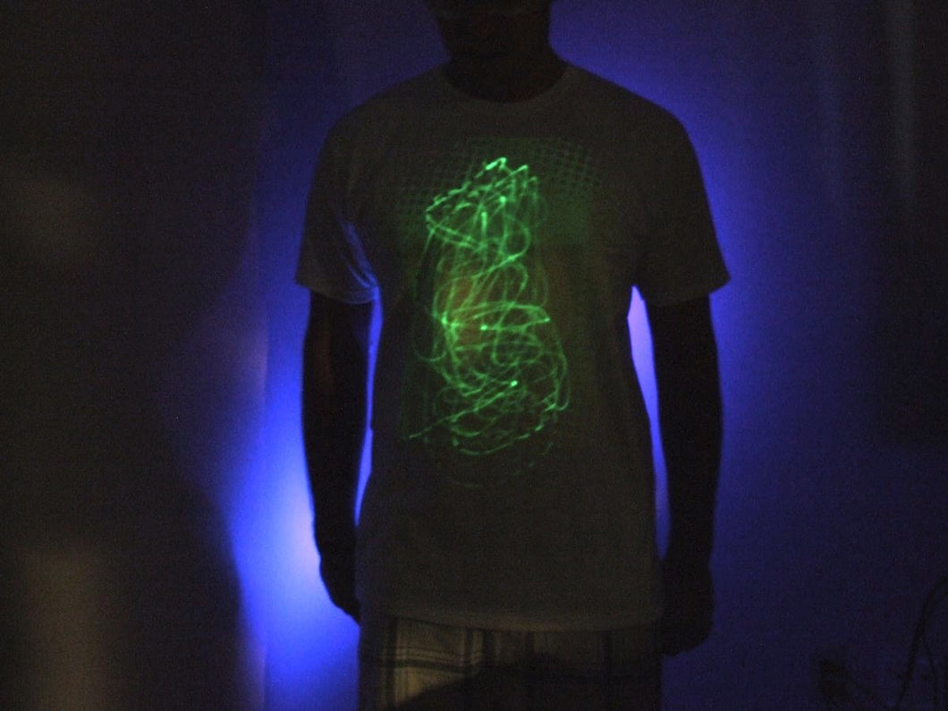 Glow in the dark UV Reactive Shirt