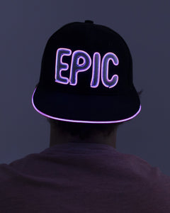 Light Up El Wire Hat - EPIC