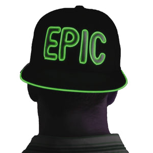 Light Up El Wire Hat - EPIC