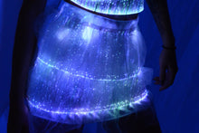 Light Up Fiber Optic Mini Skirt - Lit