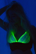 Fiber Optic Light Up Bra w Straps