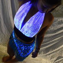 Light Up Hip Scarf w Halter Top