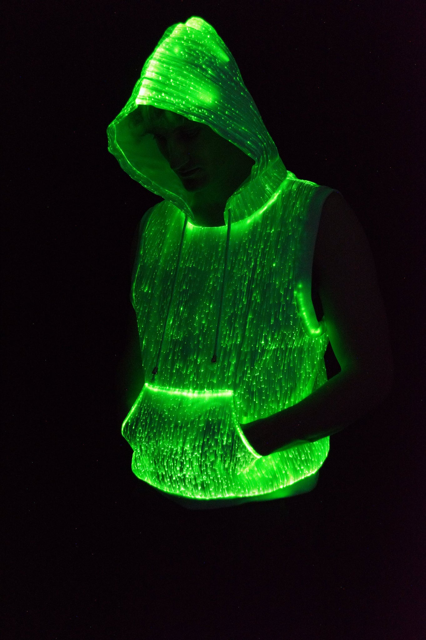 Fiber store optic hoodie