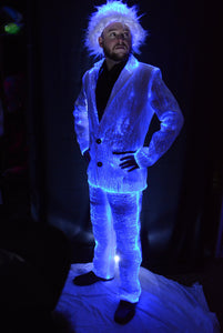 Fiber Optic Light Up Mens Suit