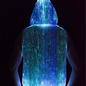 Flashion Statement Light Up Hoodie (Fiber Optic LEDs)