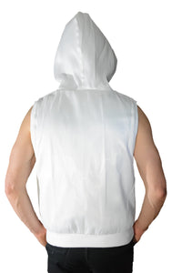 Fiber Optic Sleeveless Hoodie