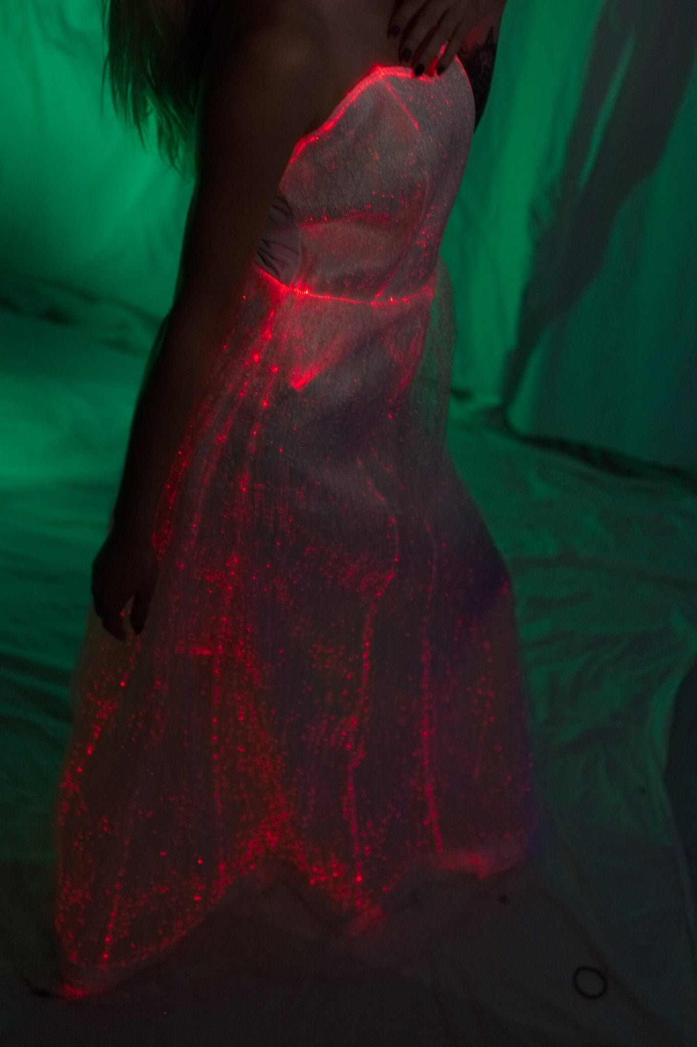 Fiber optic wedding dress for sale clearance