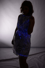 Floral Patterned Lace Fiber Optic Dress - CLOSEOUT PRICE