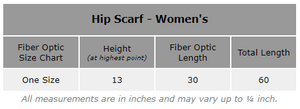 Fiber Optic Hip Scarf
