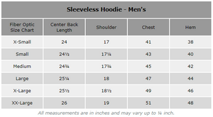 Fiber Optic Sleeveless Hoodie
