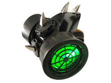 Light Up LED Curved Spike Gas Mask