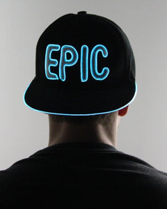 Light Up El Wire Hat - EPIC