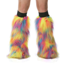 Rainbow Fluffies with Yellow Blue Pink 