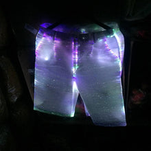 Fiber Optic Men's LED Light up Shorts